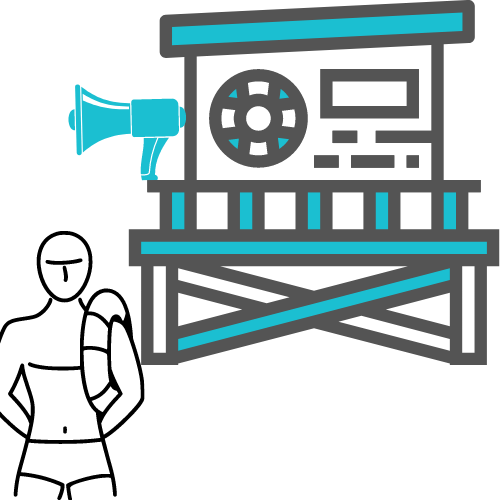 אייקון עבור כפתור חופים מוכרזים